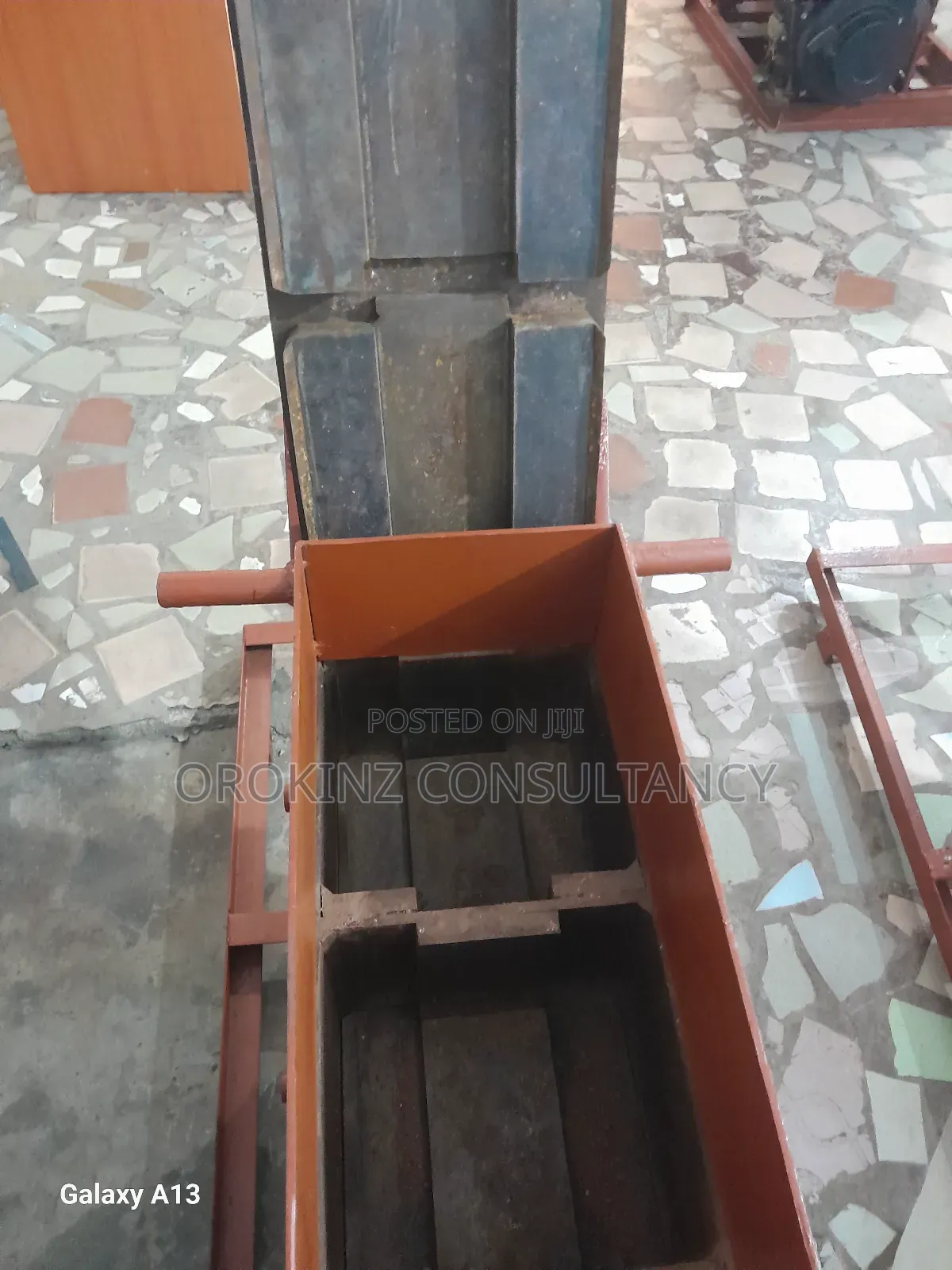 Double Special Manual No Mortar Interlocking Brick Machine
