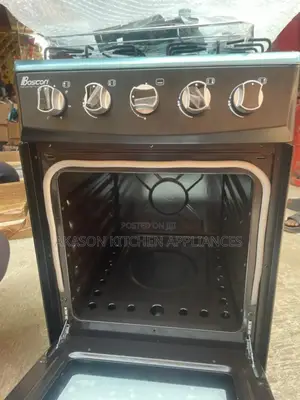 3 Burner Standing Gas With Hotplate