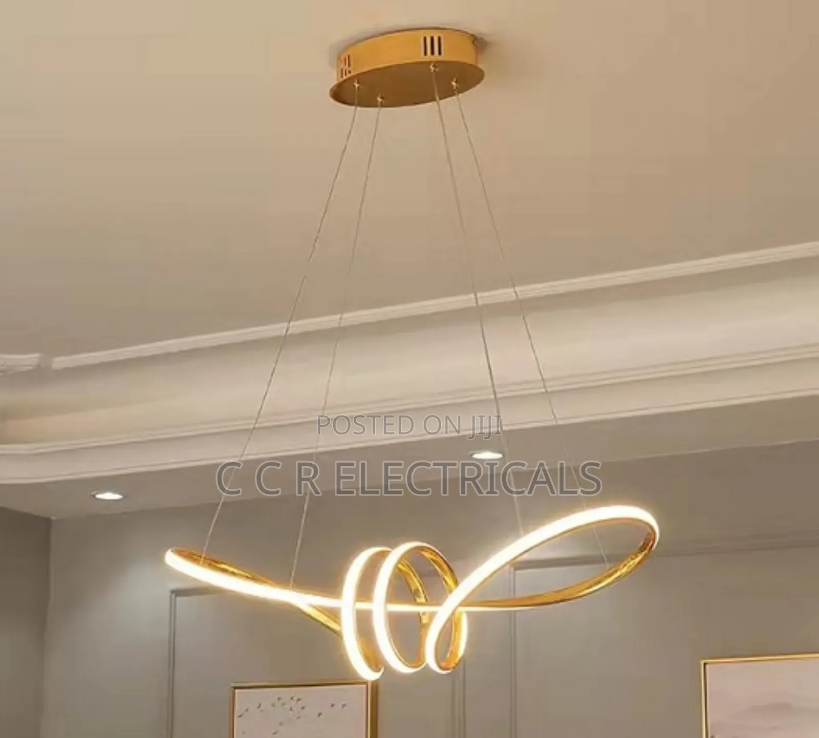 Led Droplight - Gold Color