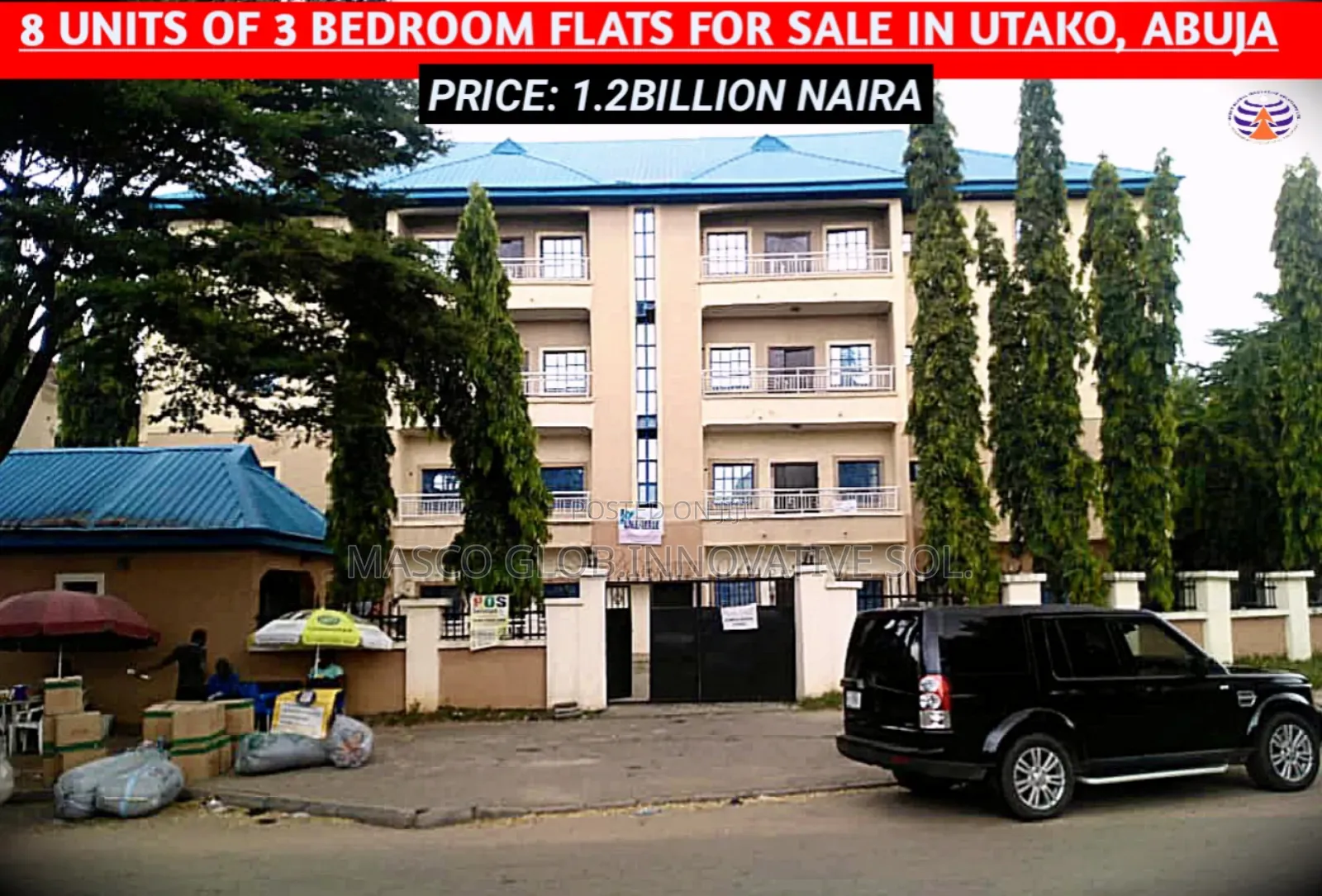 Furnished 8bdrm Block of Flats in Utako for sale