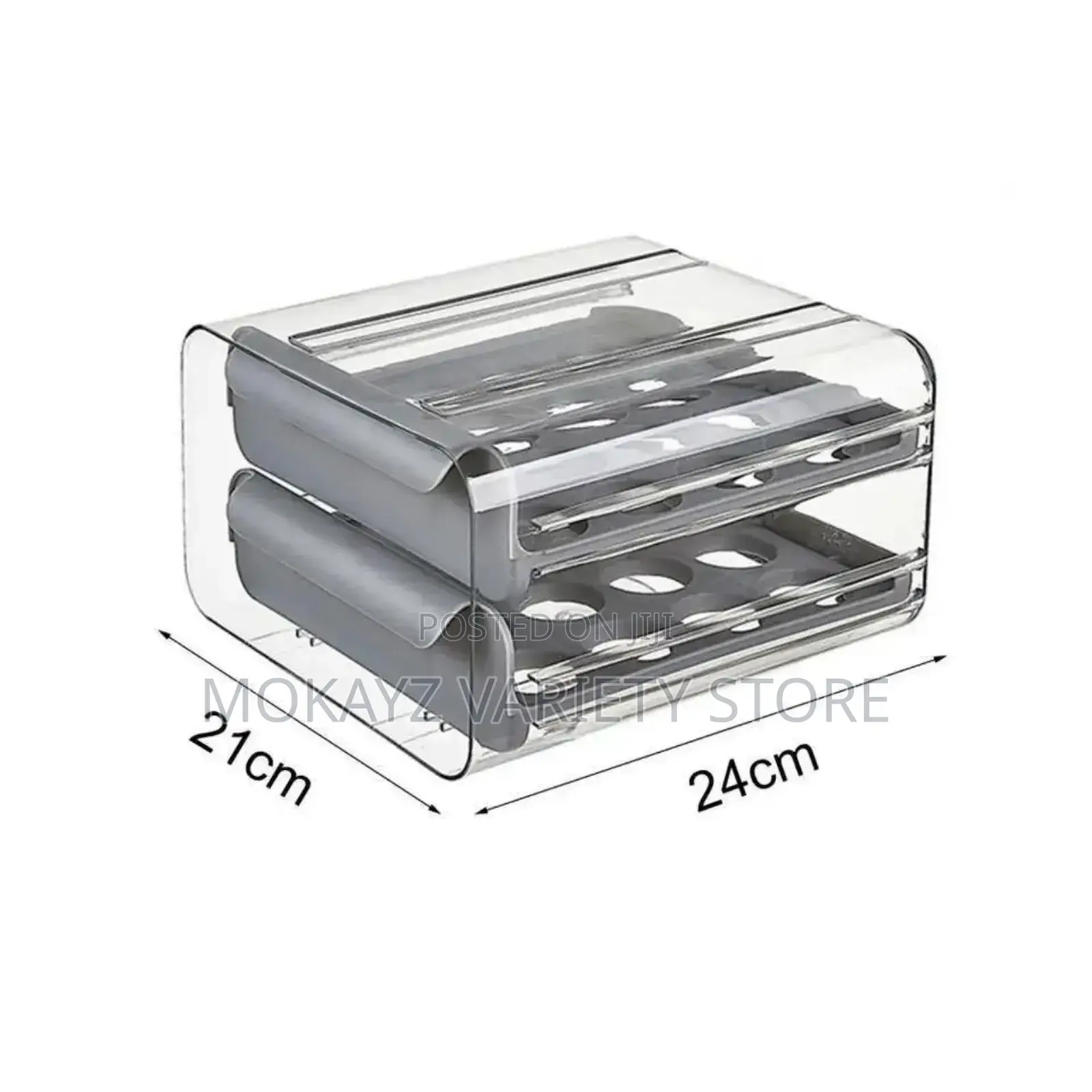 32 Grids Transparent Egg Rack/Organizer