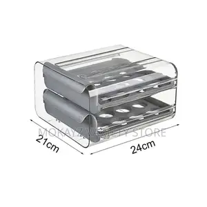 32 Grids Transparent Egg Rack/Organizer