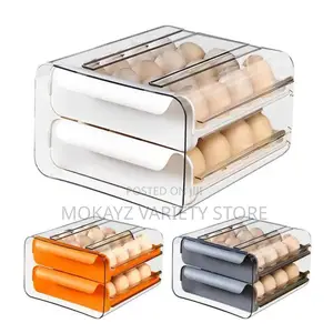 32 Grids Transparent Egg Rack/Organizer