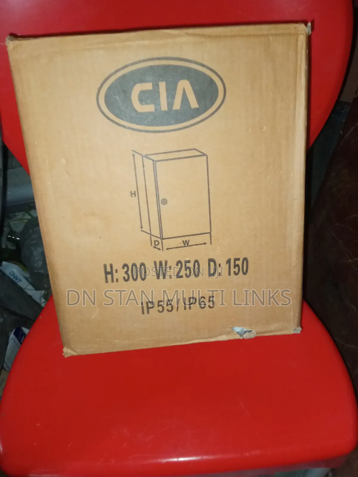300x250 Empty Panel Box