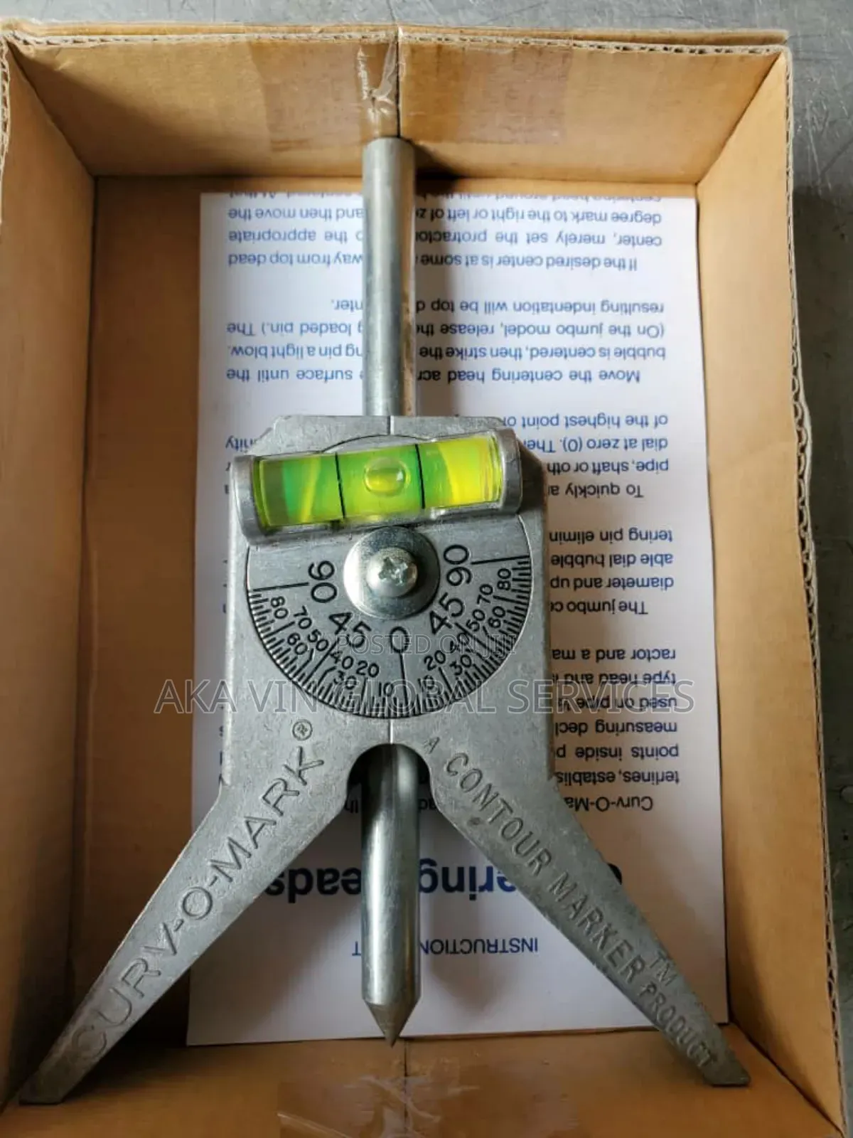 Upgraded Pipe Center Finder