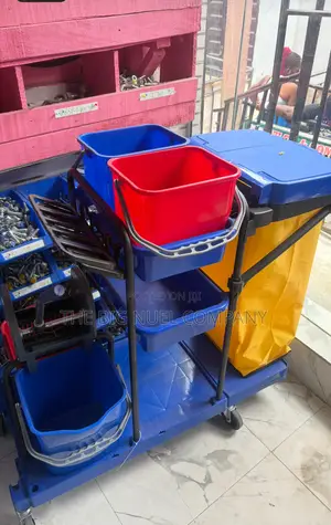 Original Full Set of Cleaning Trolley
