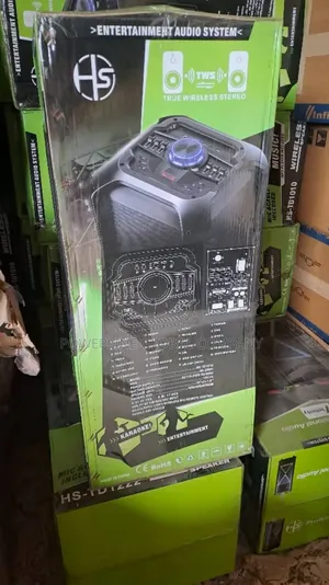 Boom Speaker With Light for Homes Restaurant Bars Clubs