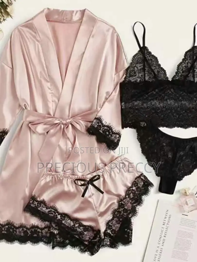 4 in 1 Bridal Robe