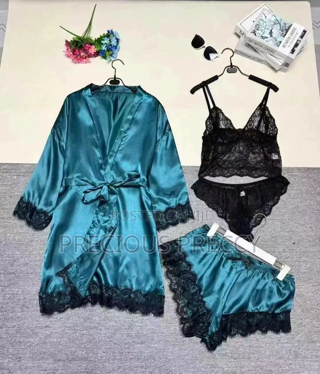 4 in 1 Bridal Robe