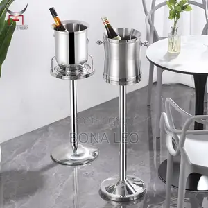 Stainless Steel Champagne,Wine Ice Bucket Stand