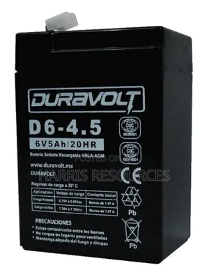 Duravolt 6v5ah /20h Rechargeable Replacement Battery
