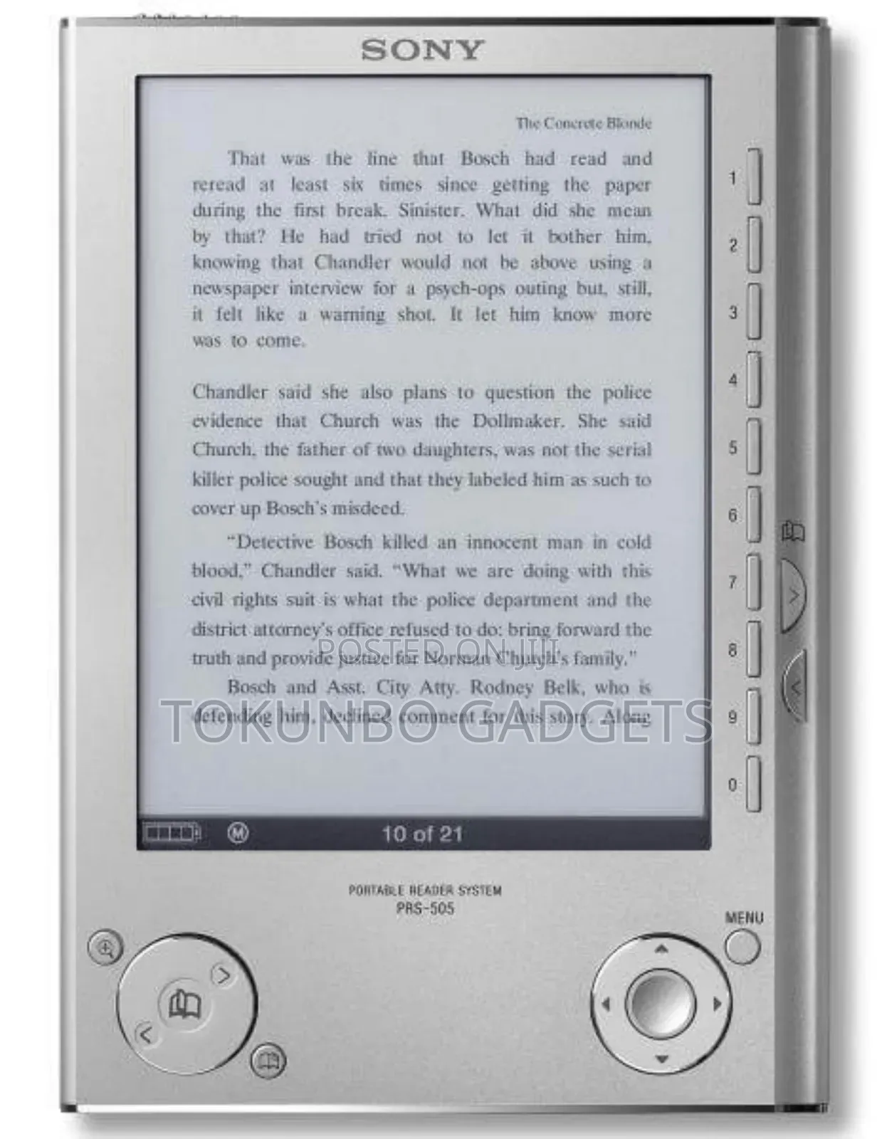 Sony Portable Reader PSR 505