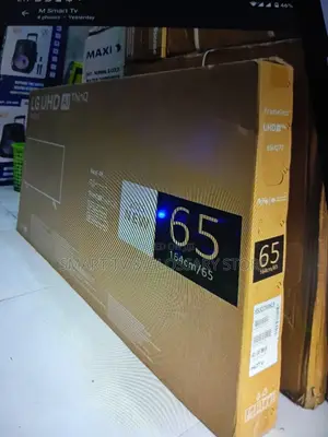 65 Inches Included Android With White Carton 2025
