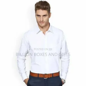 Packet Slim-Fit White Shirt
