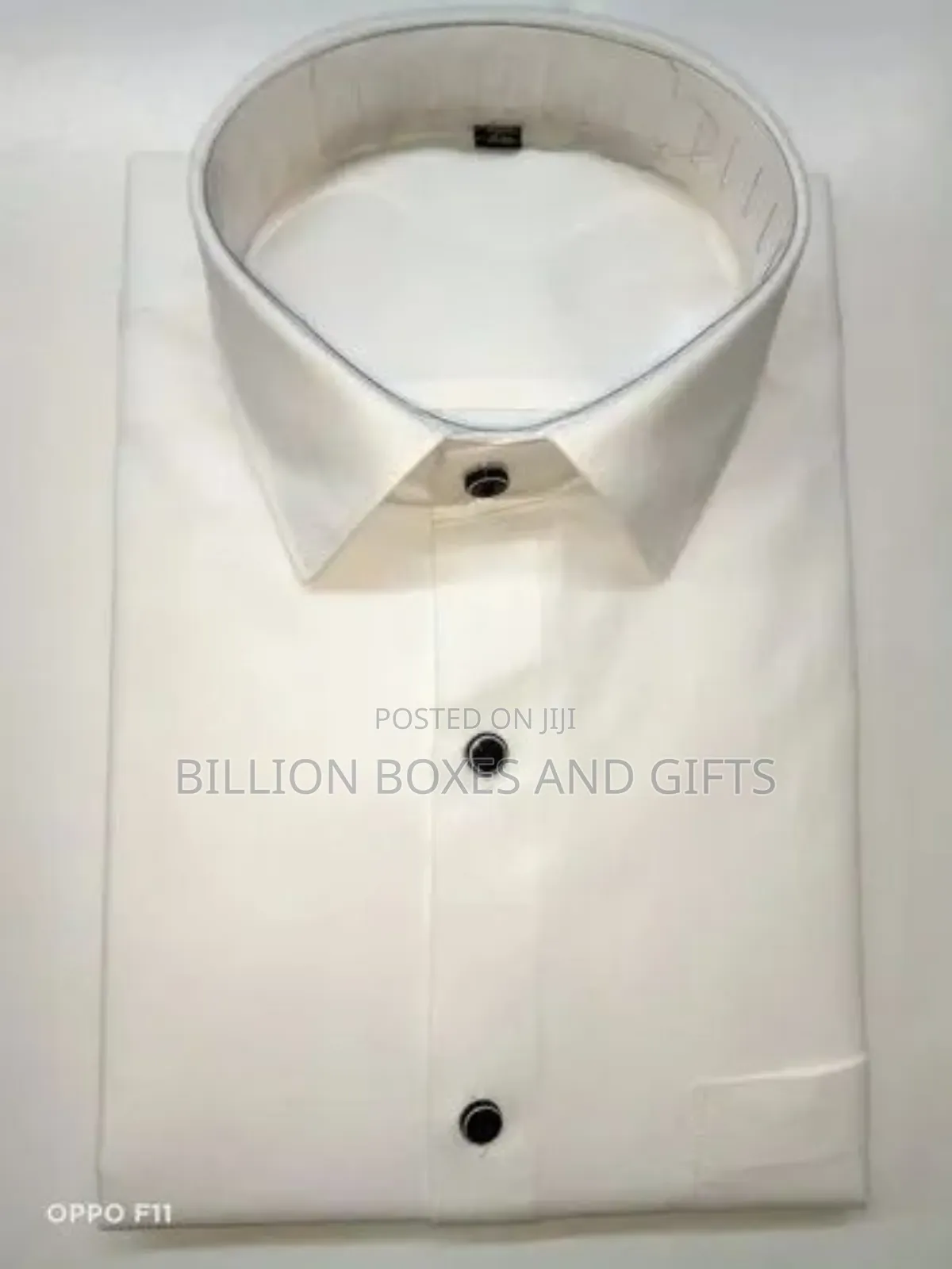 Packet Slim-Fit White Shirt