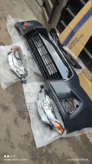 Complete Bumper Headlight Corolla 2014 Xle