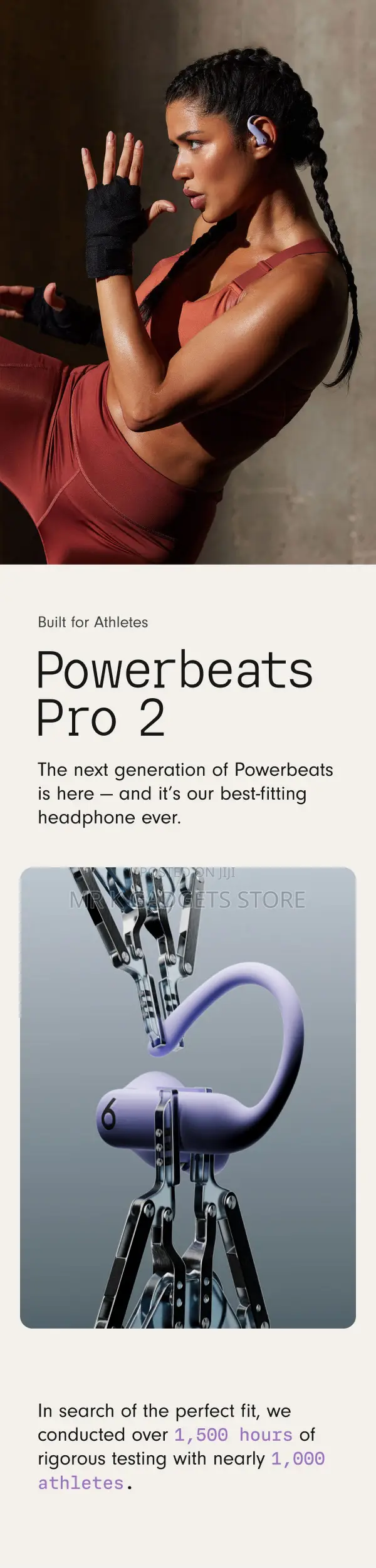 Beats Powerbeats Pro 2 Wireless Bluetooth Earbuds