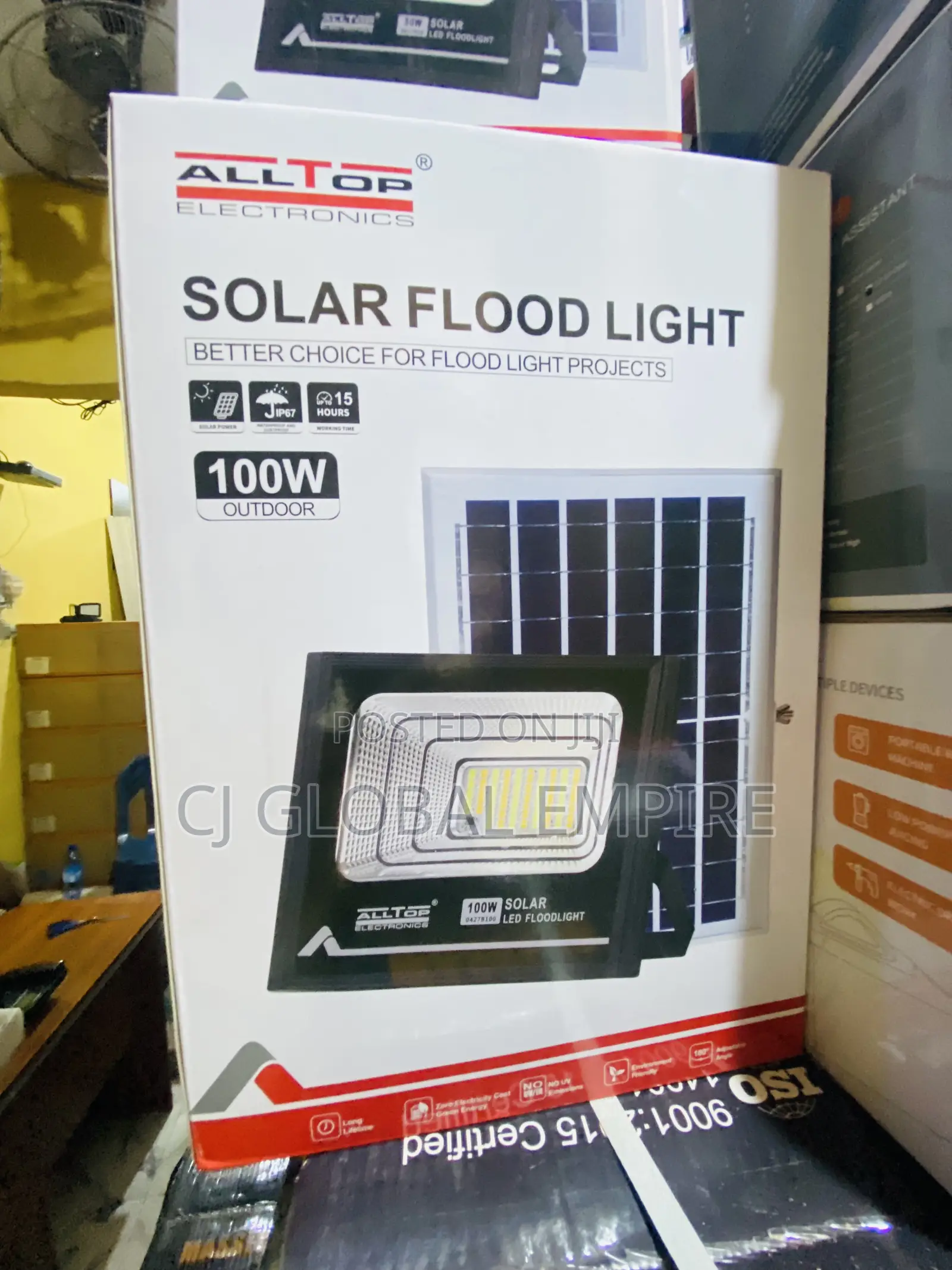 100w Solar Flood Lights