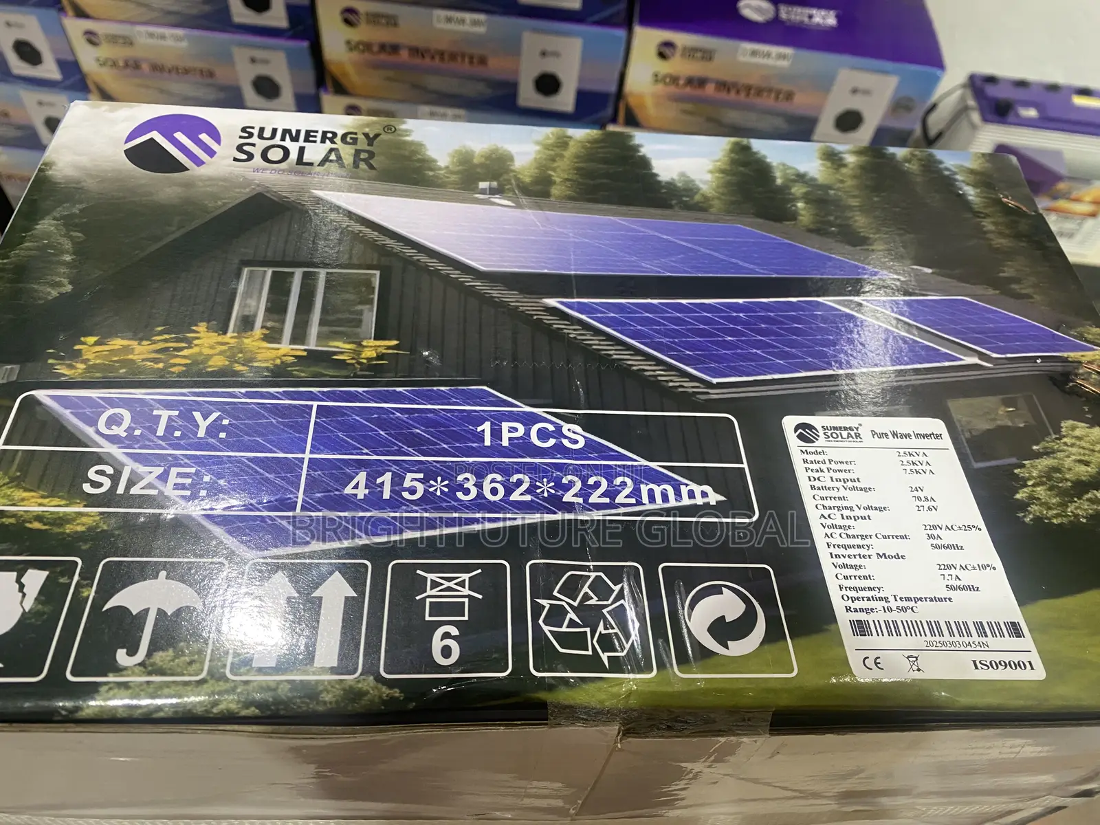 2.5kva Inverter With Cable Sunergy Solar