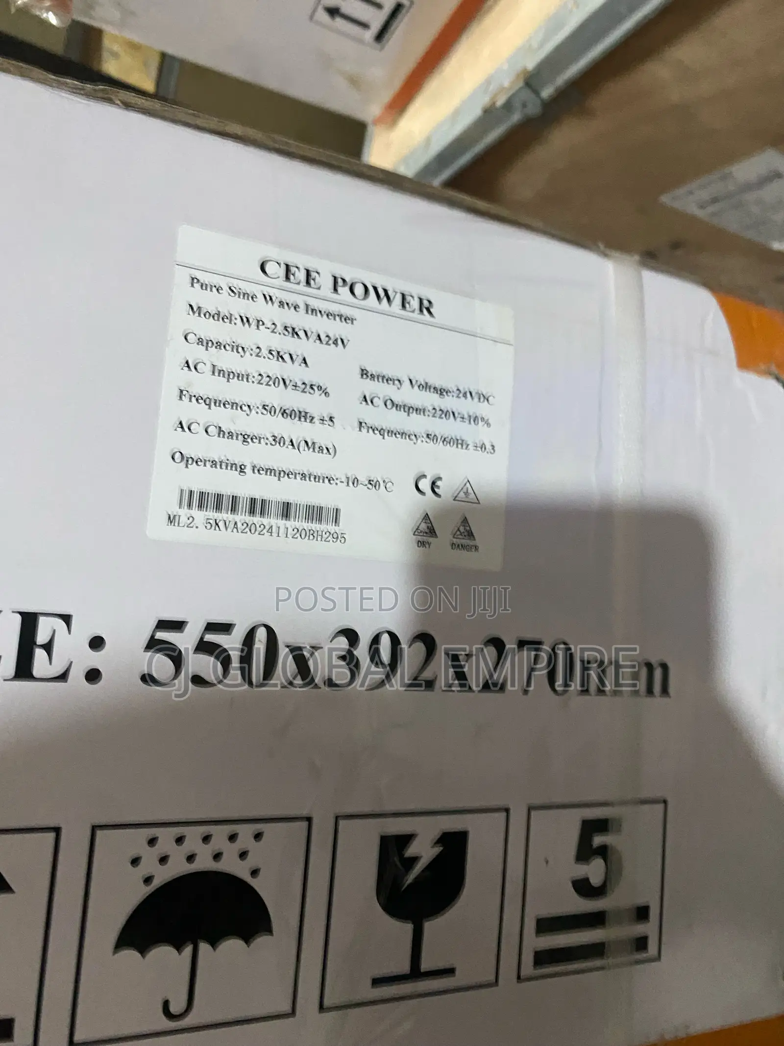 2.5kva Cee Power Inverter 24v