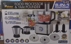 Photo - Paloma 8 in 1 Food Processor and Yam Pounder