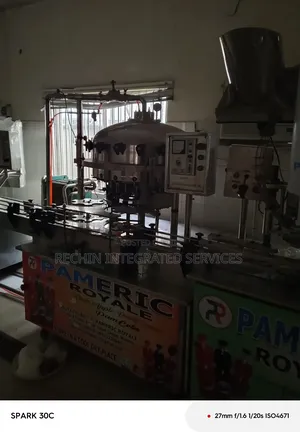 Production Line For Soft Drinks Manufacturing