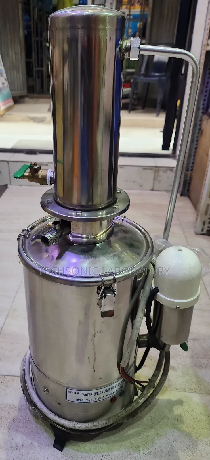 Water Break and Self Control Distillator