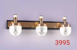 Golden 3 Pointer Design Mirror Light