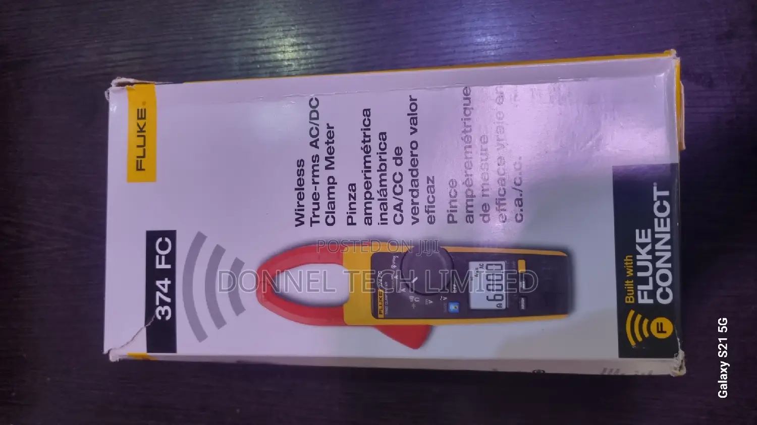 Fluke 374fc Digital Clamp Meter