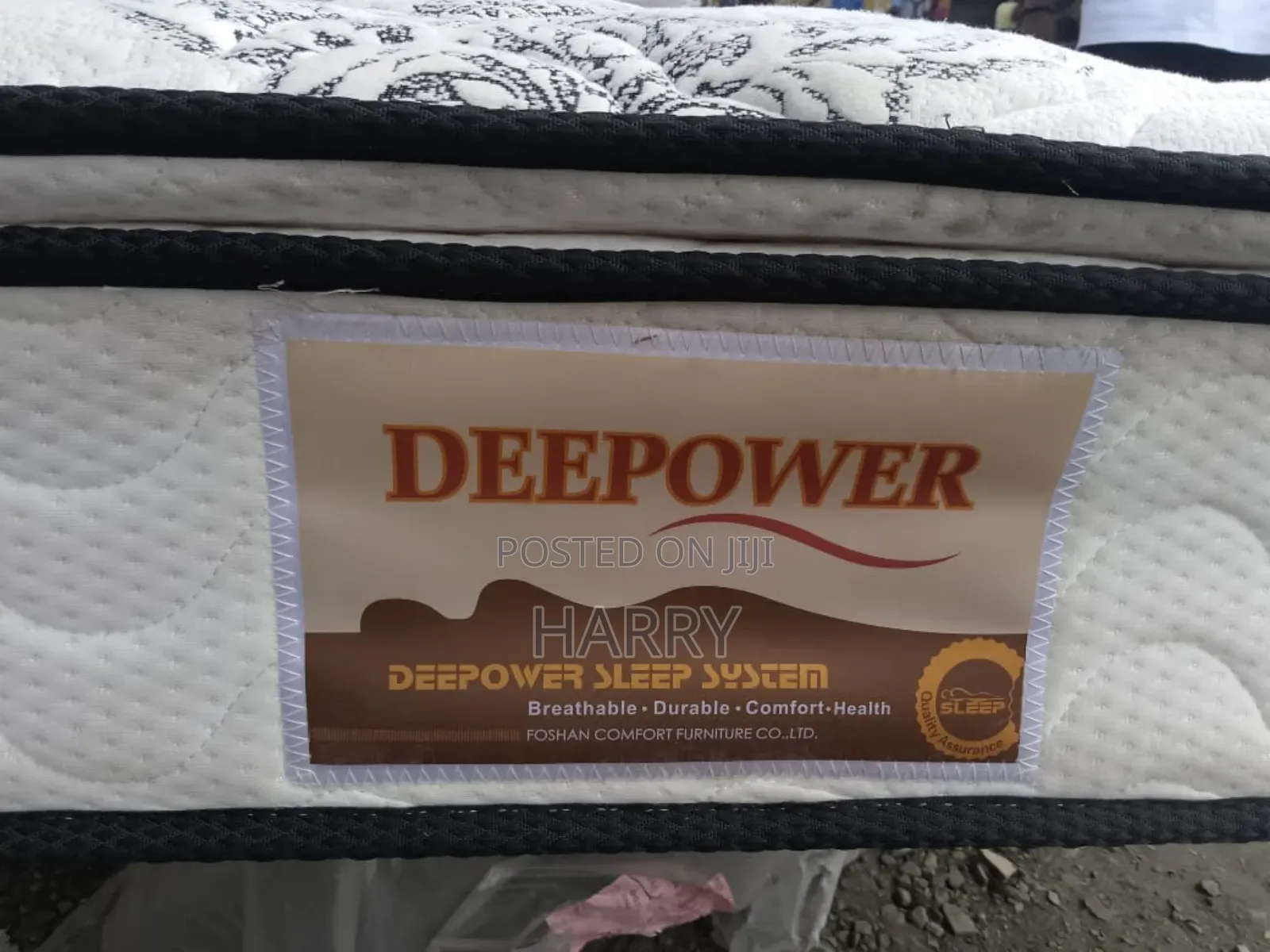 5by6 12inches U.S.A Deepower Orthopedic Spring Mattress
