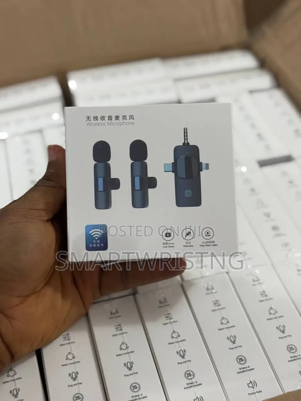 Wireless Lapel Bluetooth Microphone