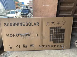 Photo - 550w Sunshine Mono Panel