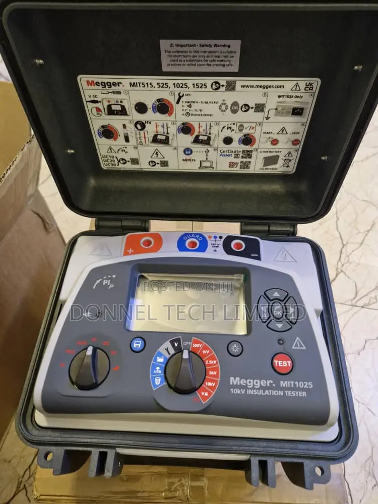 Mit1025 Megger 10kv Insulation Tester