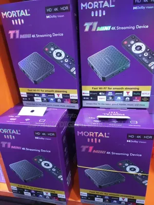 Mortal T1 Android 14 Tv Box Mini Streaming Device