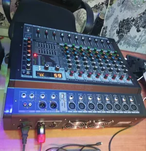 8 Channel Professional Powered Mixer