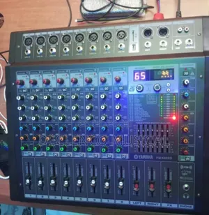 8 Channel Professional Powered Mixer