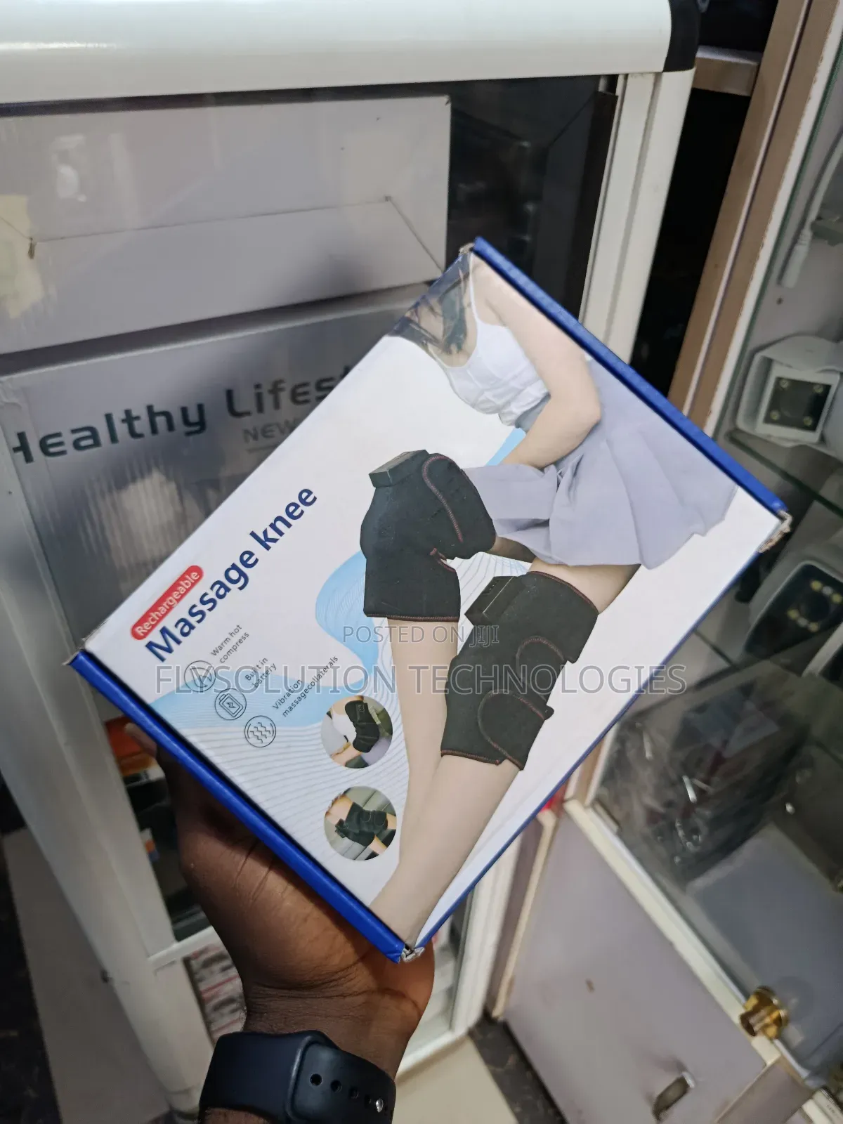 Knee Portable Rechargeable Massager Warm Hot Compress
