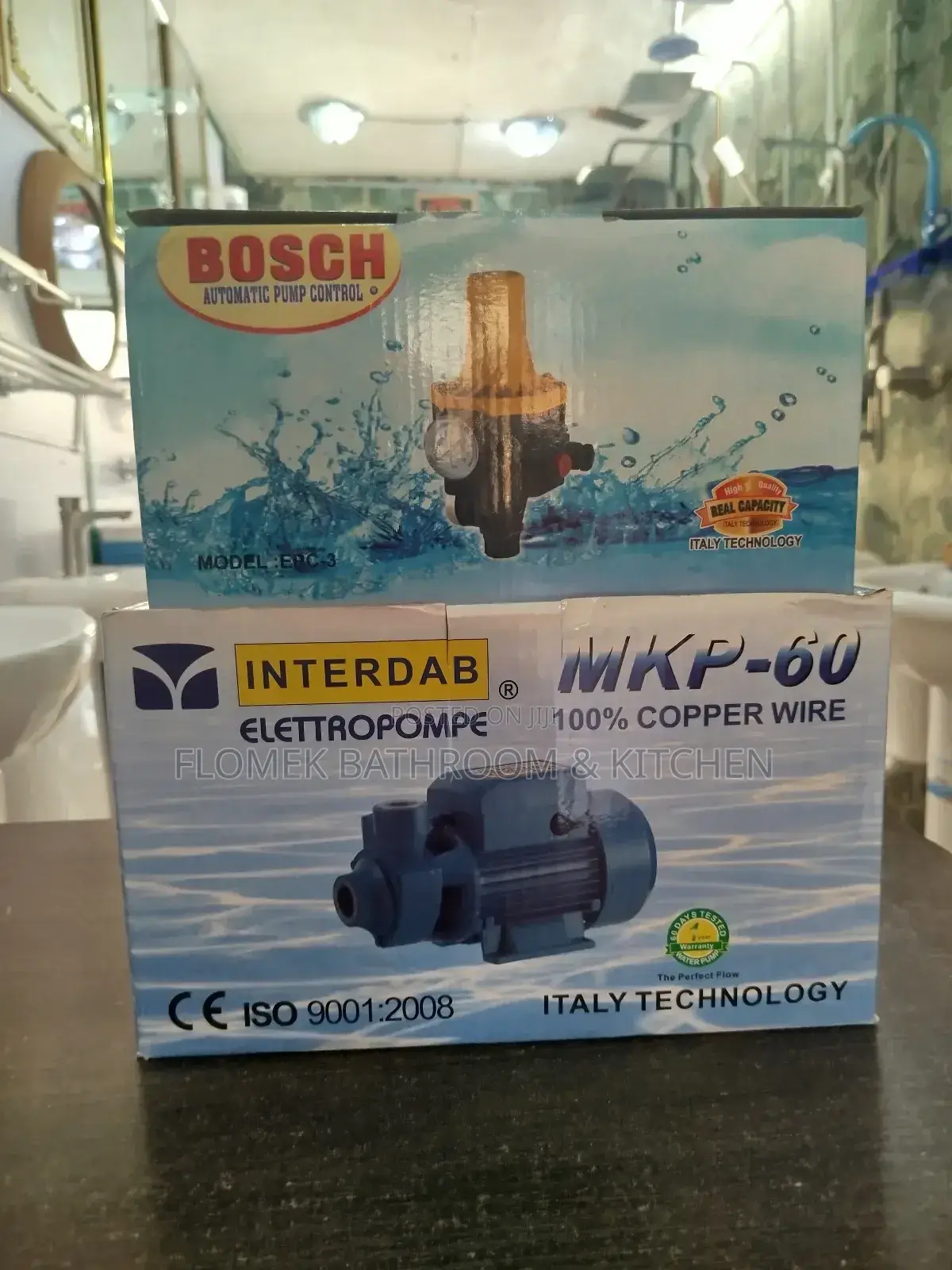 O.5hp Interdab Pump and Control