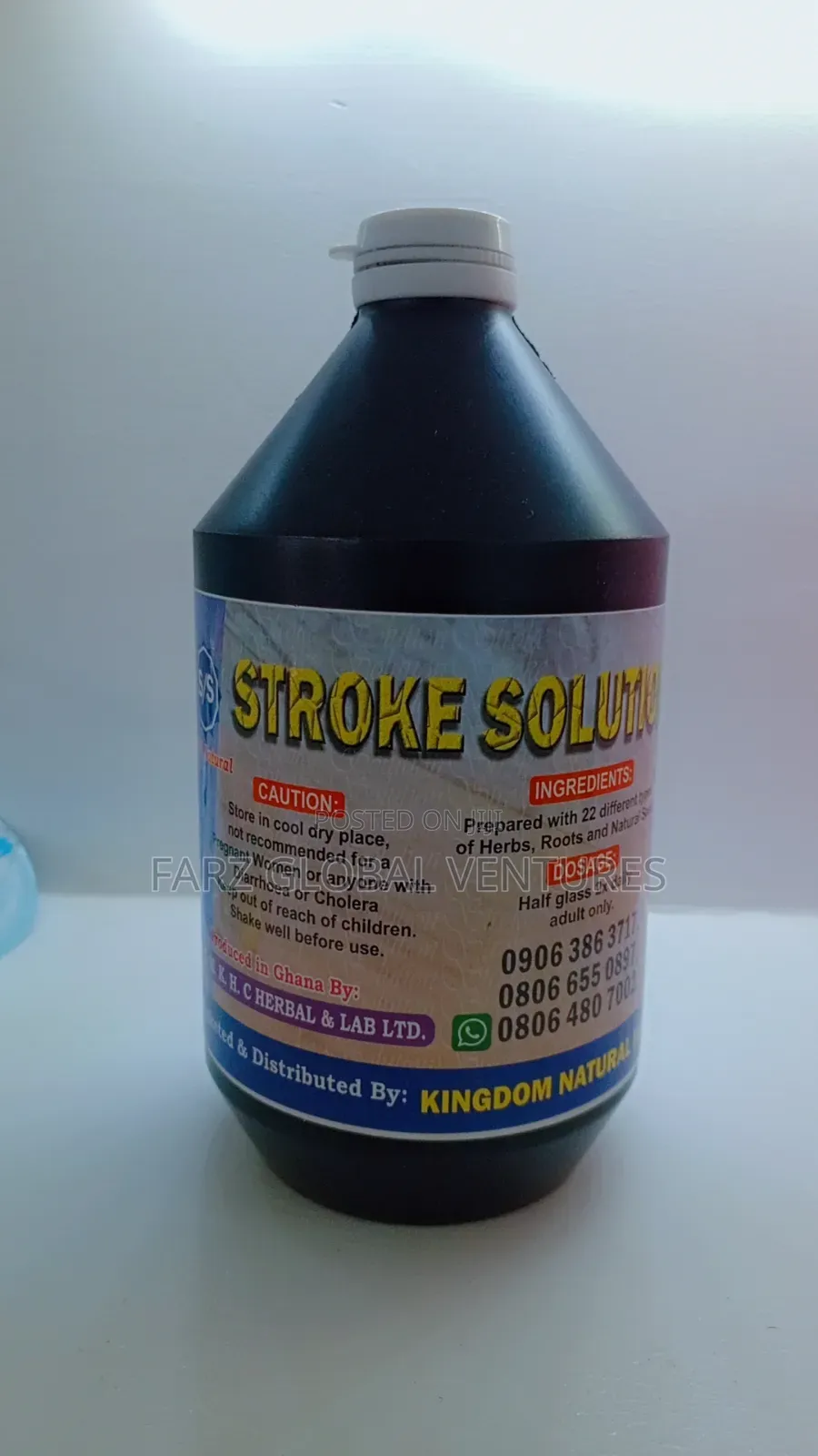 Stroke Solution Herbal Mixture