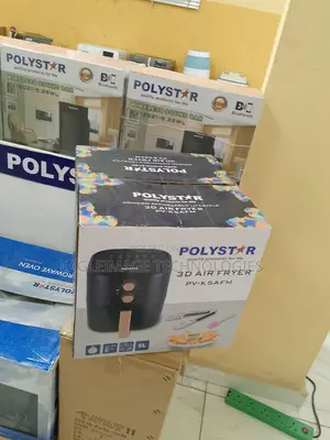Family-Size Polystar Pv-K5afm Air Fryer- Perfect for Groups