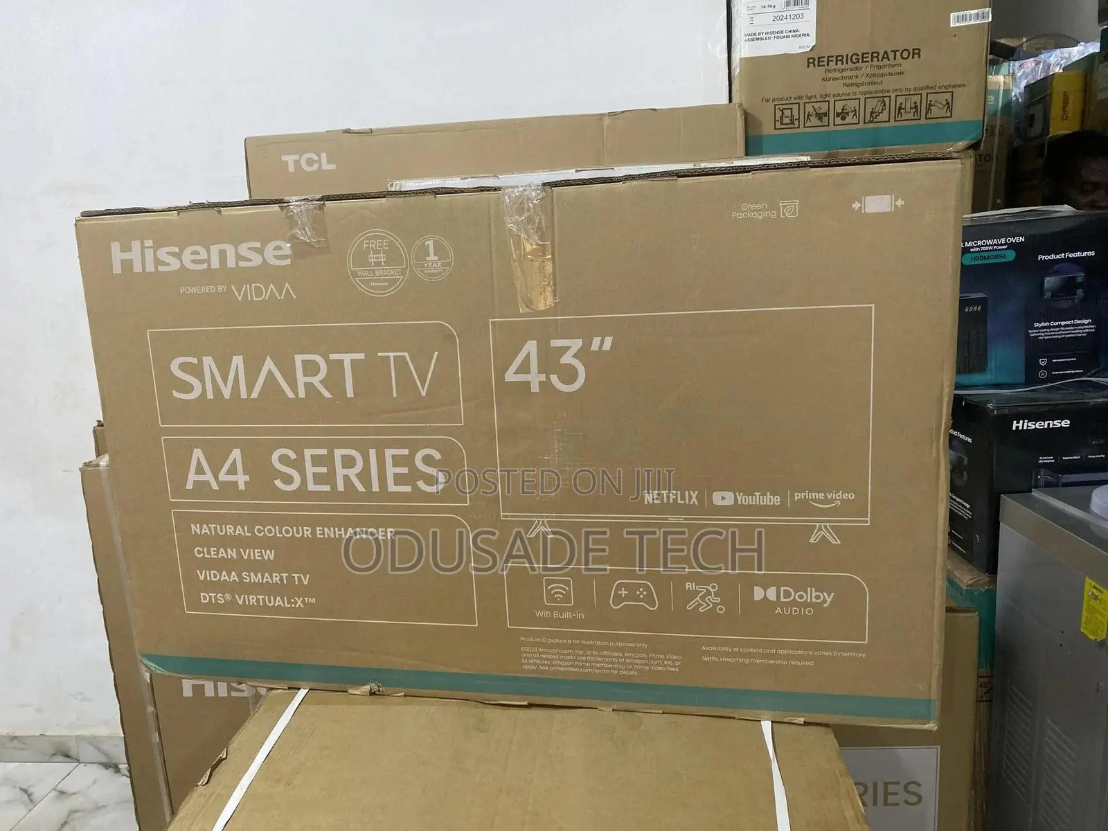 Hisense 43" Led Smart Tv – Stunning Visuals Smart Features