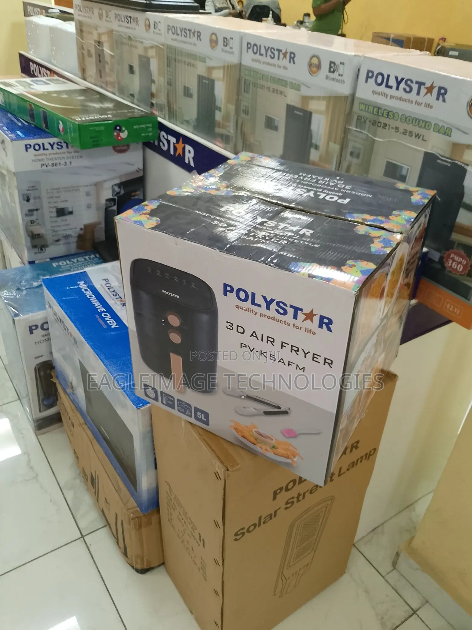 Fast Cooking Polystar Pv-K5afm Air Fryer- In One Cooking - Eagleimage ...