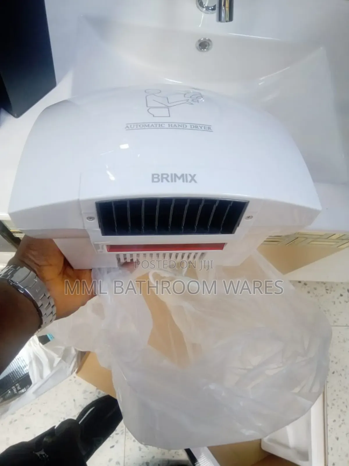 Modern Hotel Office Home Bathroom Automatic Hand Dryers.