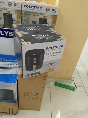 Versatile Polystar Pv-K5afm Air Fryer- Fries, Grills More