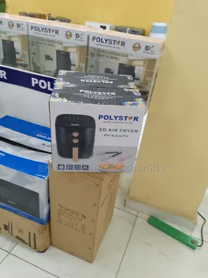 Time-Saving Polystar Pv-K5afm Air Fryer- Quick Meals