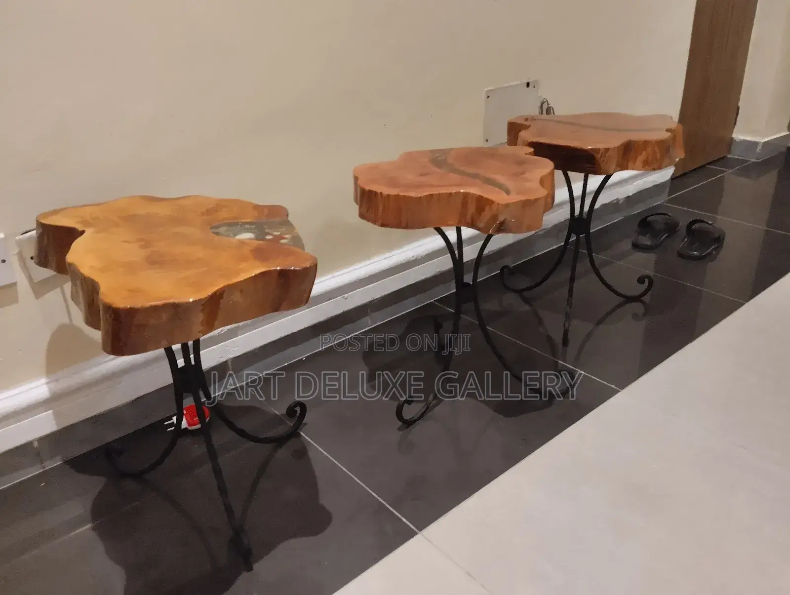 Stylish Epoxy Side Table