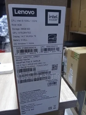 New Laptop Lenovo IdeaPad Flex 14 8GB Intel Core I5 SSD 256GB