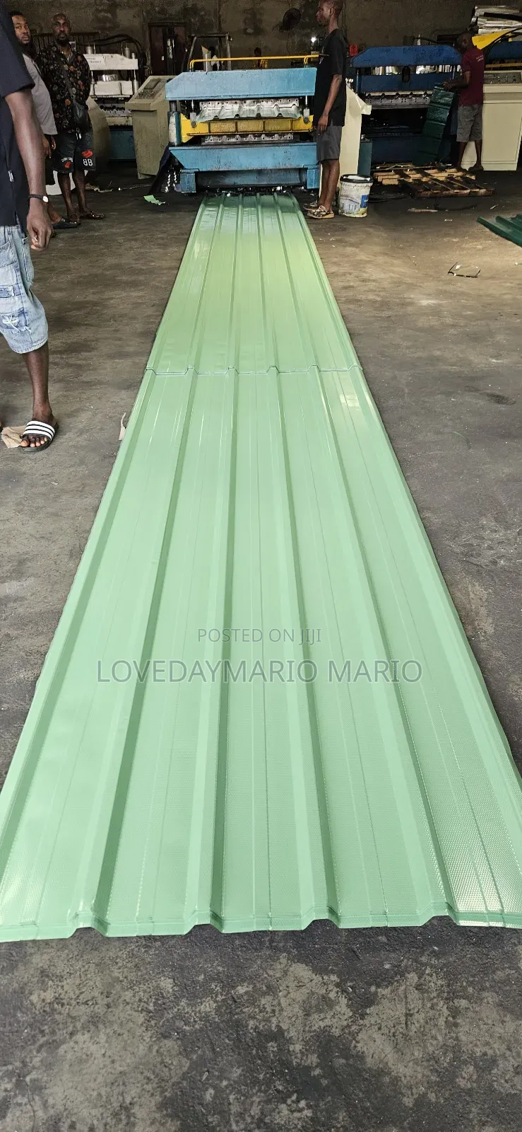 Aluminium Roofing Sheet Pale Green Roofing