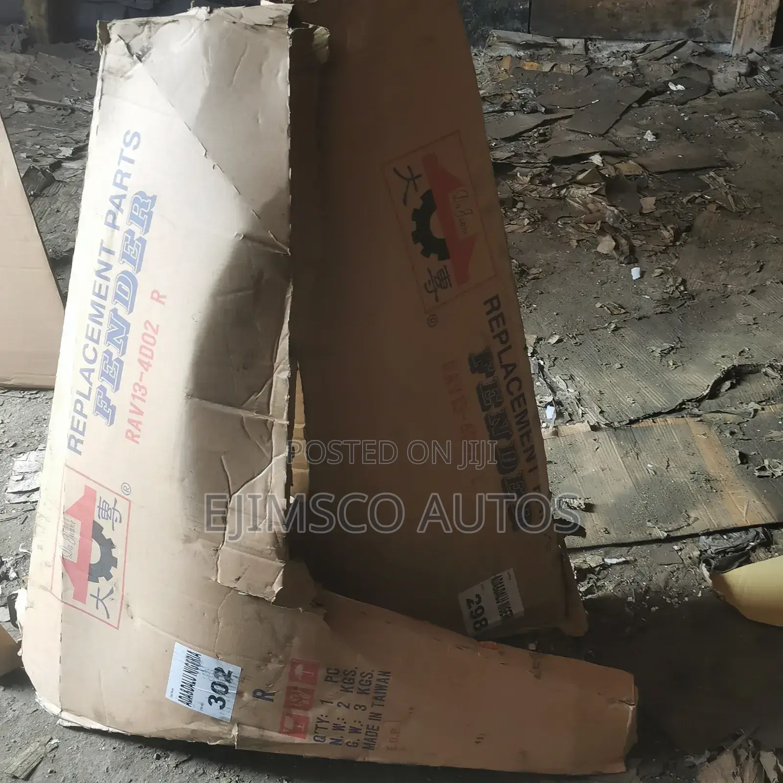 Fender Rav 4 2014 - 2018 Model