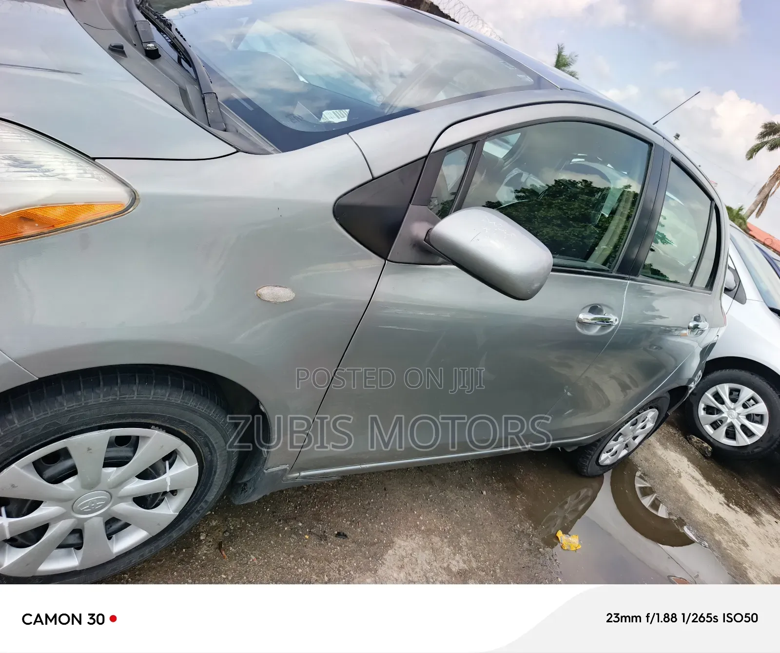 Toyota Yaris 2008 Gray
